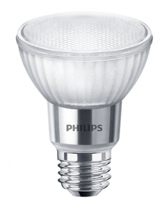 Philips 471128 LED PAR20 Bulb 7PAR20/LED/F25/840/E26/GL/DIM 120V 6/1