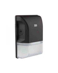 Satco 65-266 LED Small Wall Pack; 20W; 5000K; Black Finish; 100-
277V
