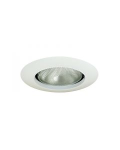 Nora NT-40 - White 6" R40/PAR38 Open Metal Trim