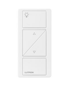 Lutron Pico PJ2‑2BRL‑GWH‑L01 2 Button Raise/Lower w/ Light Icons Wirelss Controller - White
