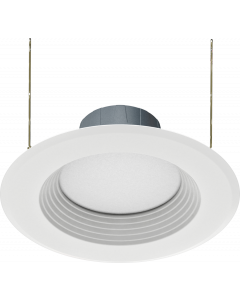 RAB DL RES 6" Round 8W 725LM E26 92CRI 4000K 120V Baffle