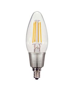 Satco S9568 LED C11 Bulb - 2.5W CTC/LED/27K/120V - *DISCONTINUED* SEE the S29920 as Possible Replacement
