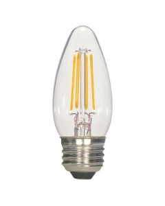 Satco S21290 LED B11 Bulb - 5.5B11/LED/927/CL/120V/E26
