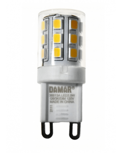 Damar 36813A - LED 2.5W / G9 / 3K / DIM 120V Miniature G9 LED Light