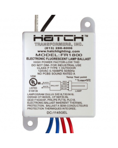 Hatch FR1800L Compact Fluorescent Ballast, 120V