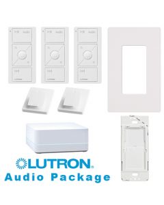 Lutron Caseta - P-BDGPRO-PKG3AW - Audio Package