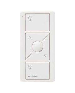 Lutron Pico PJ2-3BRL-GWH-L01 3 Button Raise/Lower w/ Light Icons Wireless Controller - White