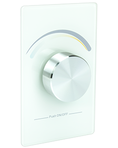 American Lighting TWRF-BATT - Trulux RF CCT Dial Wall Dimmer