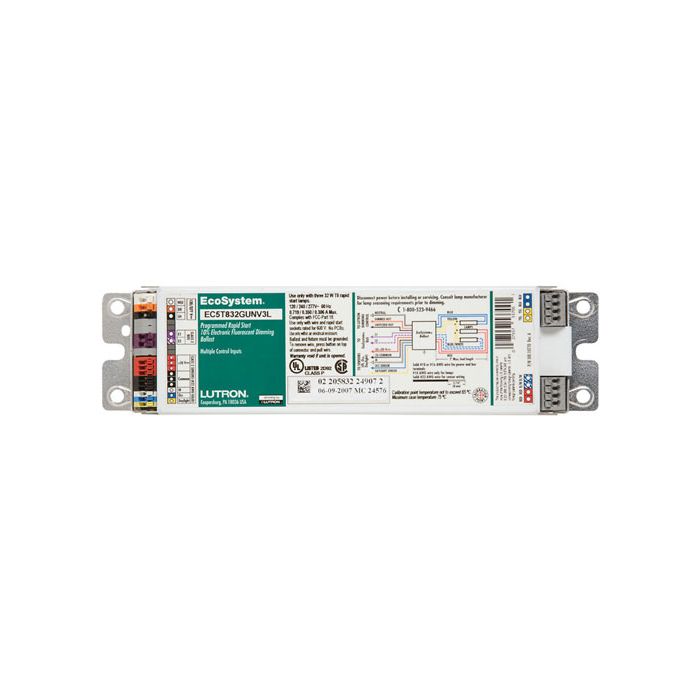 lutron t8 dimming ballast