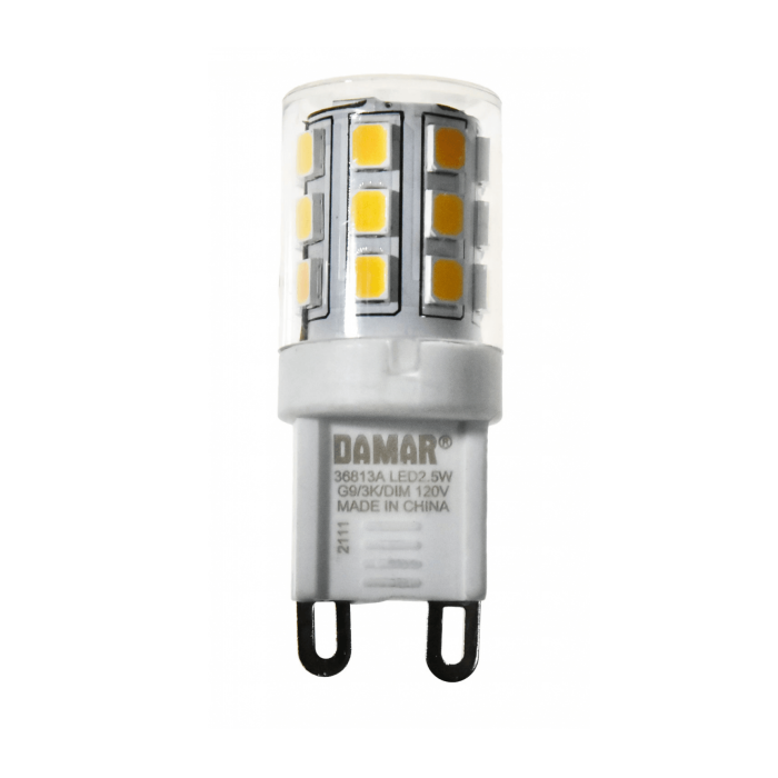 Damar 36813A LED / G9 / DIM 120V Miniature G9 LED Light